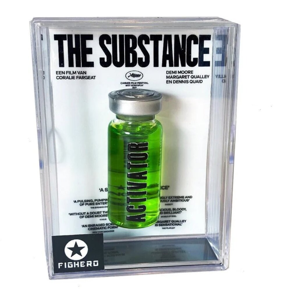 The Substance Activator Serum Vial Bottle with Display Collectable Box Movie Pro